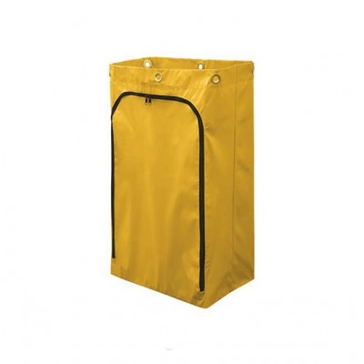 Heavy Duty Janitorial Cleaning Cart Commercial Replacement Vinyl PVC Bag with Zipper